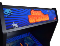 Cabaret Arcade Machine Top Marquee