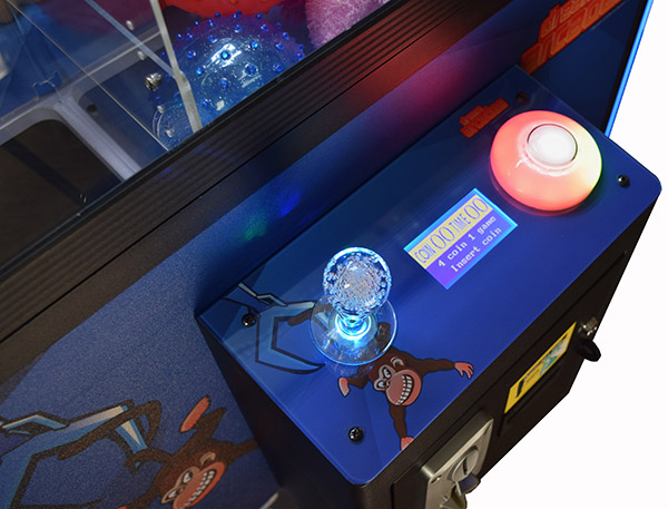 Claw Machine Side Controls