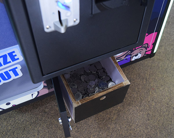 Super-Sized Claw Machine Coin Box